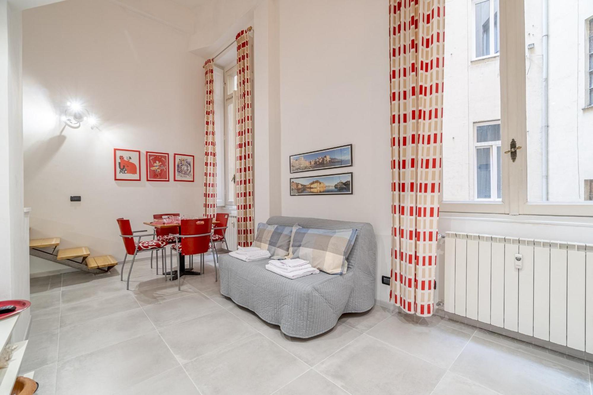Ferienwohnung Coral Flat Genua Exterior foto