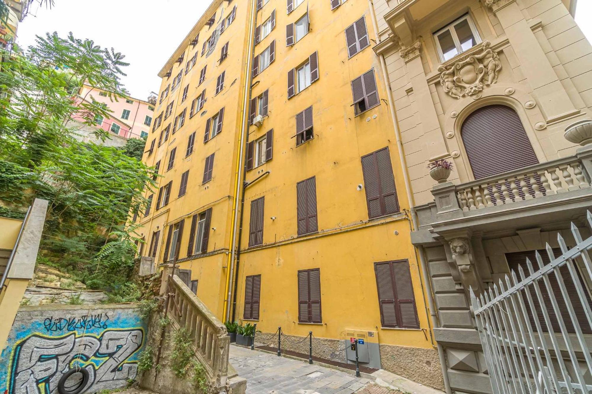 Ferienwohnung Coral Flat Genua Exterior foto